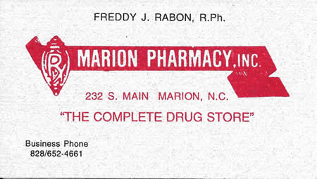 McDowell County - Marion Pharmacy