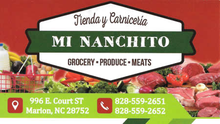 Welcome to MCdowell County - Mi Nanchito , Grocery, Produce, Meats