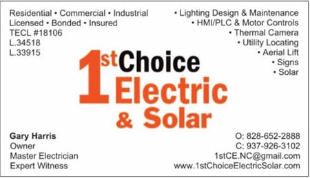 McDowell County - !st Choice Electric and Solar